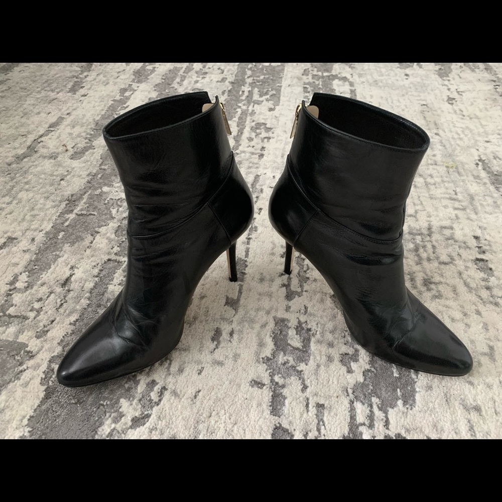 Jimmy Choo Leather Booties - Picture 5 of 15